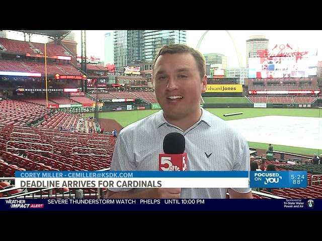 Live reporting on Cardinals' 2024 trade deadline dealing