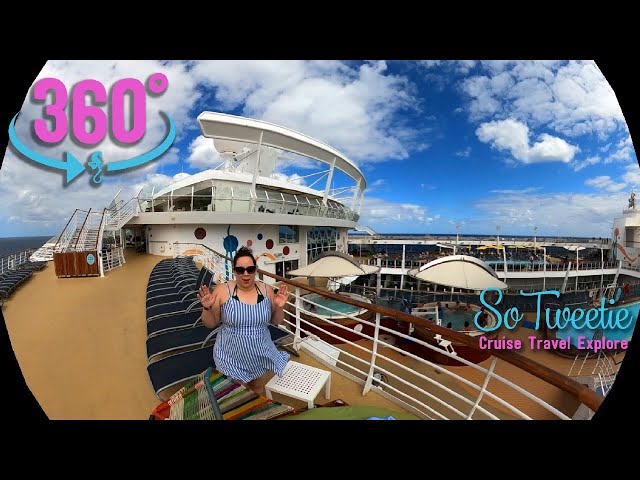 Allure of the Seas Cruise Days 6 & 7 360° Video! Cozumel, Mexico & Day at Sea