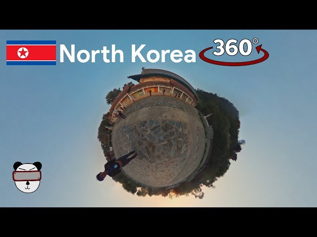 🇰🇵 360° Inside North Korea: Folk Customs Street | Sariwon, North Korea