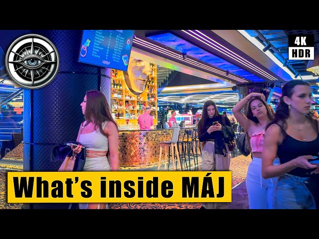 What's inside the new MÁJ shopping centre? Walking Tour of Prague 🇨🇿 Czech Republic 4k HDR ASMR