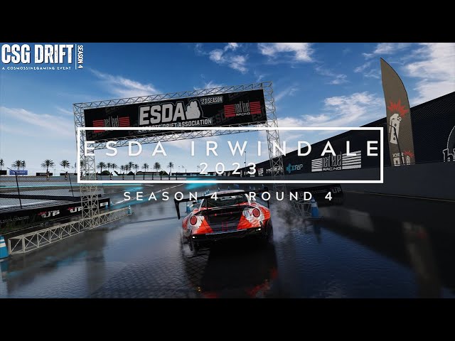 CSG DRIFT /// ROUND 4 /// ESDA IRWINDALE - LINE MAP