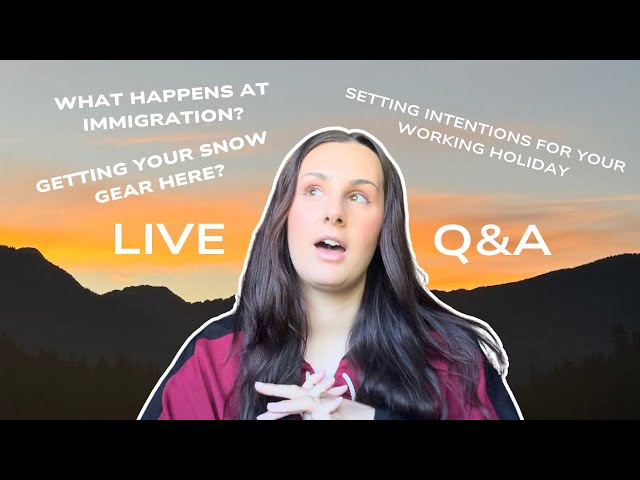 Live Q&A: Preparing for Immigration & Setting intentions for your holiday (IEC advice)