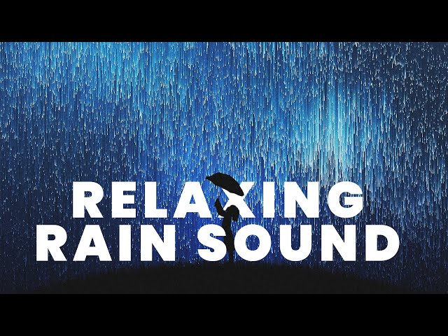 Relaxing Rain Fall Sound | Sleep Faster, Relaxation Sounds | RelaxingSound