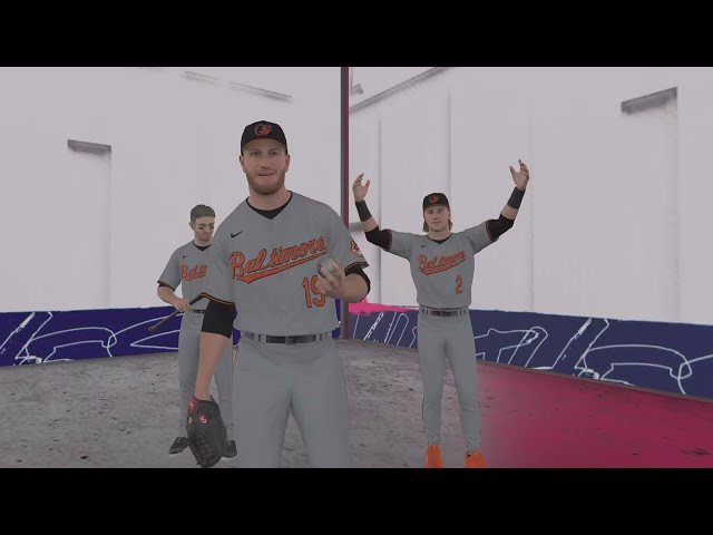 Baltimore Orioles vs Tampa Bay Kangaroos game 32. MLB The Show 24 diamond dynasty offline