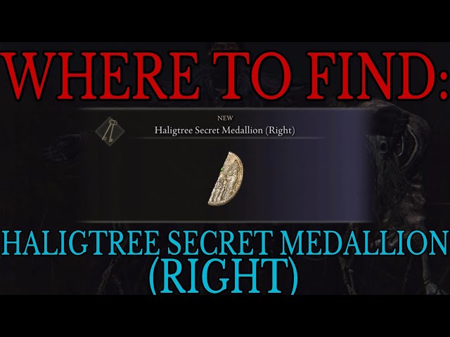 Where to find Haligtree Secret Medallion (Right) - Elden Ring Guide