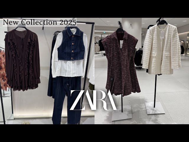 ZARA NEW WOMEN’S💞WINTER COLLECTION 2025 / ZARA HAUL 2025🎋