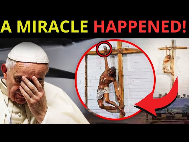 SHOCKING The MIRACLE of JESUS Leaving the CROSS That Could CHANGE Your LIFE – SEE THIS NOW!