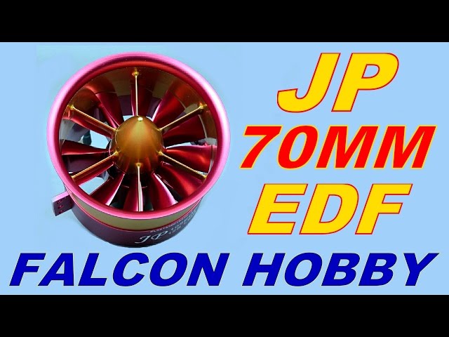 JP HOBBY 70mm ALL METAL EDF Installation & Flight Demo By: RCINFORMER