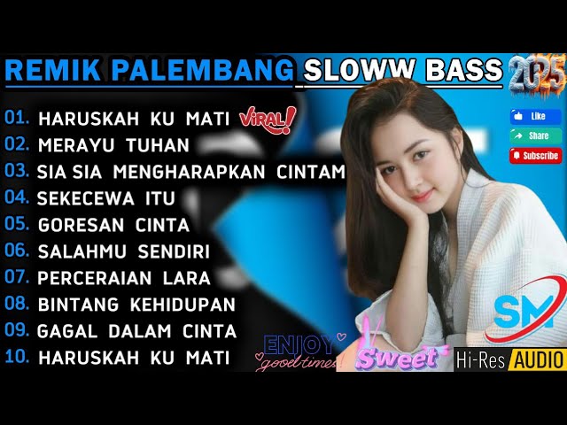 REMIK PALEMBANG SLOWW BASA POP LAWAS TERPOPULER || POP NOSTALGIA 90AN || POP VIRAL