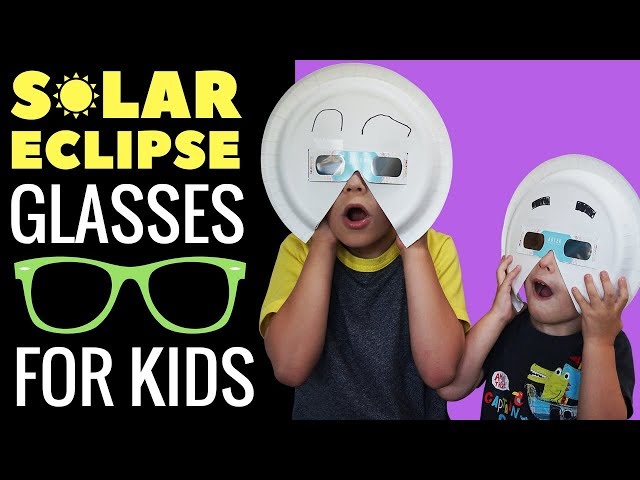 Solar Eclipse Glasses For Kids