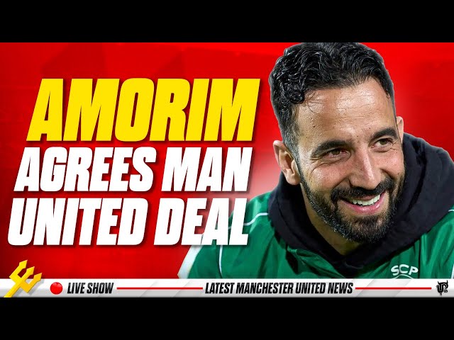 Ruben Amorim AGREES To Become Manchester United's New Manager, Deal Close To Official