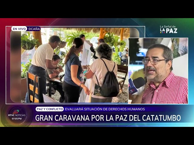 Avanza la Caravana de la Paz: abracemos al Catatumbo