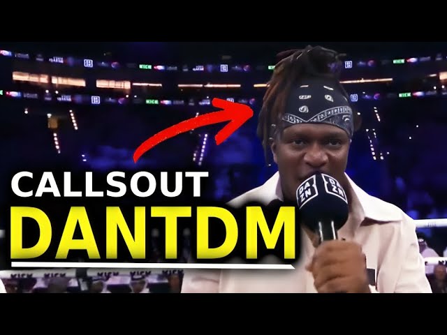 KSI Calls out DanTDM at Recent Misfits & DAZN X Match-up