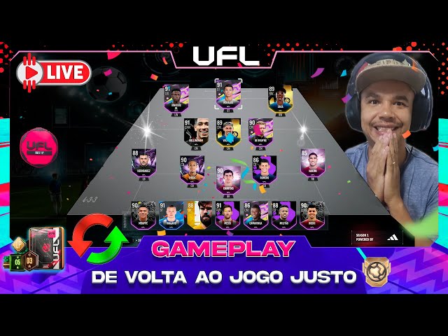 Live do André Games | ESTAMOS DE VOLTA NO UFL O JOGO JUSTO