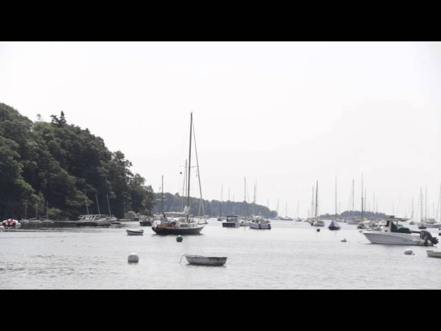 Boat Sailing Out of Harbor (1920x1080, 24fps) Free Creative Commons YouTube Stock Footage