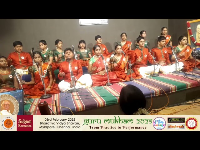 Guru Mukham 2025 | Dr TVG's Academy of Indian Music & Arts (AIMA) | Sugam Karnatica