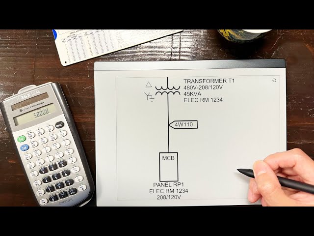 How to draw a Single Line Diagram - Revit Review