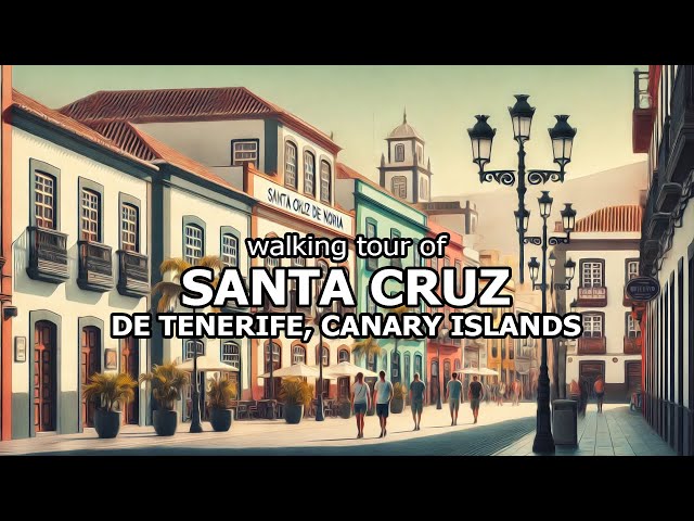 Santa Cruz de Tenerife Walking Tour | Hidden Streets, Markets & Secluded Beaches 🇪🇸