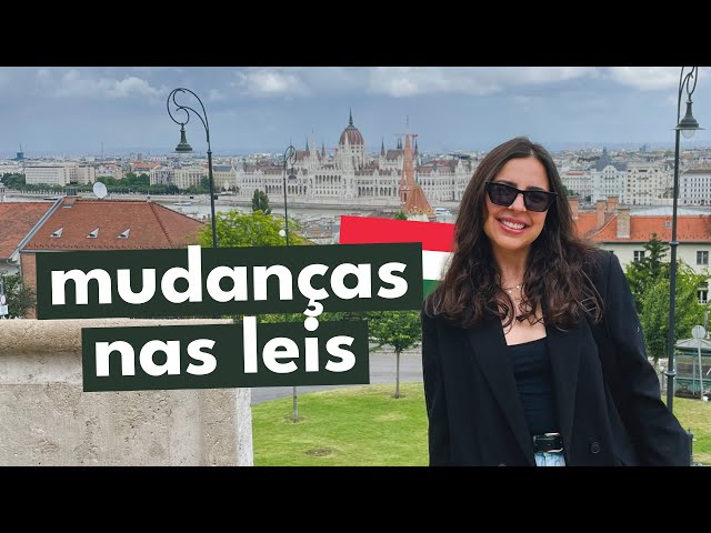 Mudanças nas leis imigratórias na Hungria 🇭🇺 | Mariany Viaja