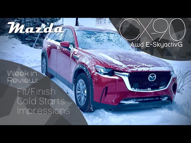 2024 Mazda CX-90 // Week in Review: very surprising