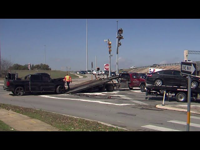 3 people taken to hospital after 6-vehicle crash along State Highway 151 on West Side