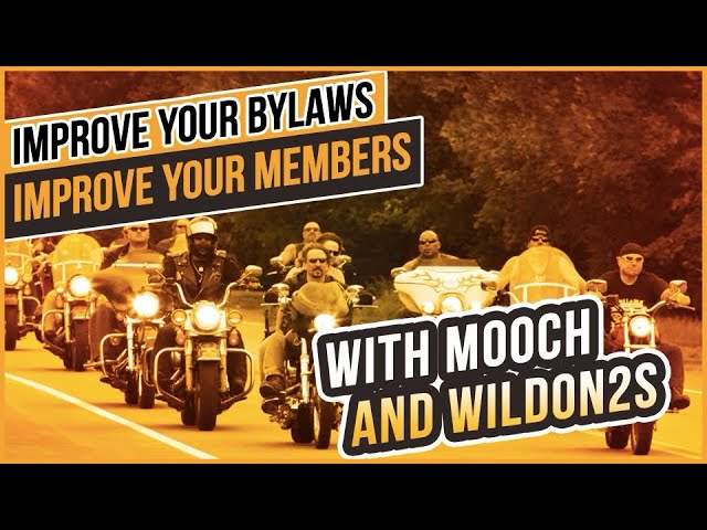 Mondays With Mooch Ep 4: Improve Your Bylaws, Improve Your Members