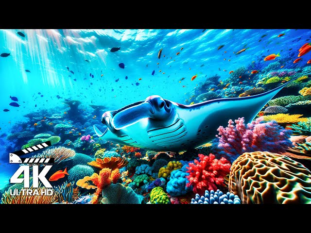 Serene Aquatic Dreams 4K (ULTRA HD) - The Captivating Beauty Of The Deep Sea