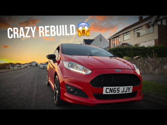 REBUILDING A FORD FIESTA IN 10 MINUTES!