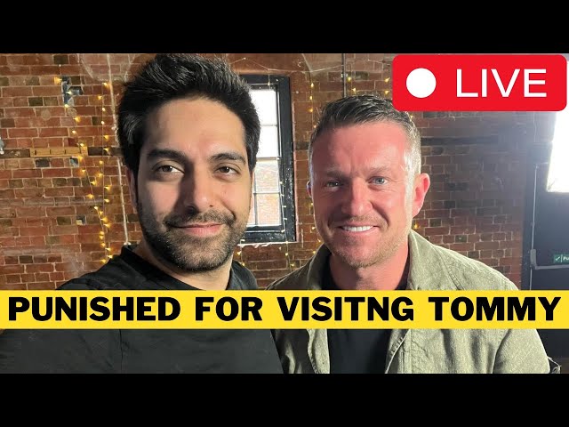 🚨 LIVE: ‘Gagging Order’ On Tousi TV For Visiting Tommy Robinson In Prison