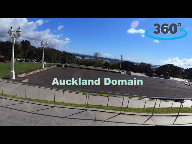 Auckland Domain 360 UHD / 360 Video / Auckland 4K 360 / Beautiful New Zealand Scenery