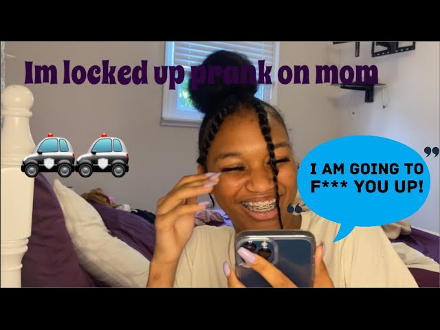 IM LOCKED UP PRANK ON MY MOM😬// NYNY tv