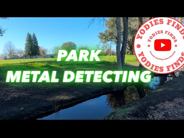 Disc golf course Metal Detecting.