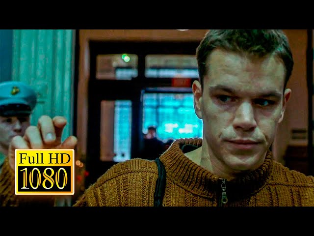 Bourne's Escape from the American Embassy in Zurich / THE BOURNE IDENTITY