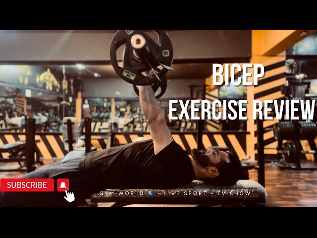 Bicep and tricep workout | triceps back workout at gym bigger triceps exercise at gym