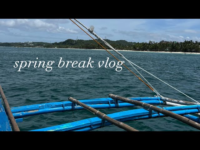 spring break vlog