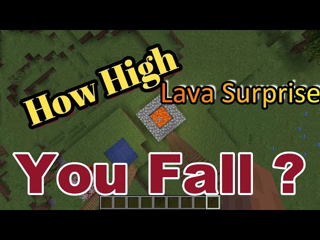 Minecraft: HOW High Can you Fall? #shorts #minecraft