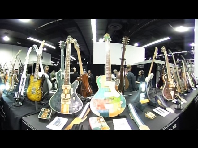 The Boutique Guitar Showcase | 360 VR Video from The 2017 NAMM Show