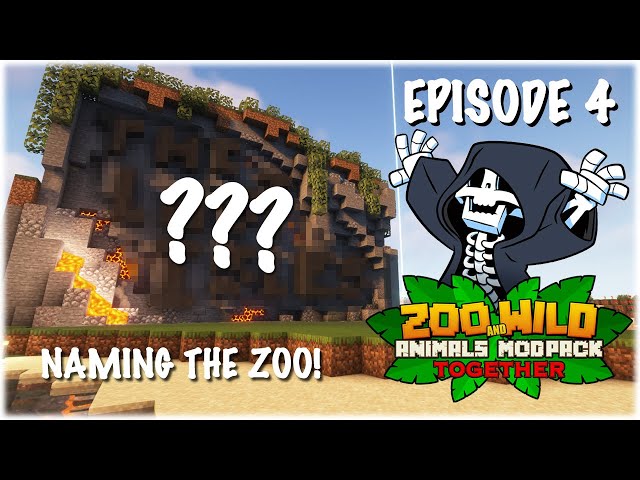 The Zoo is Officially Named! - Minecraft SMP: Zoo and Wild Animal (ZAWA) Mod - S3E4