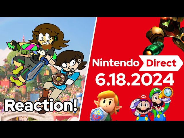 Nintendo Direct 6.18.24 FULL REACTION