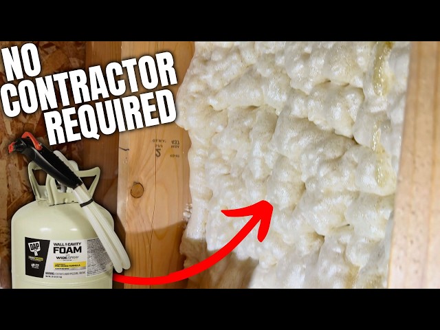 How To Use DAP Spray Foam Insulation