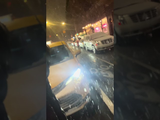 kyle richh almost gets hit by car in New York