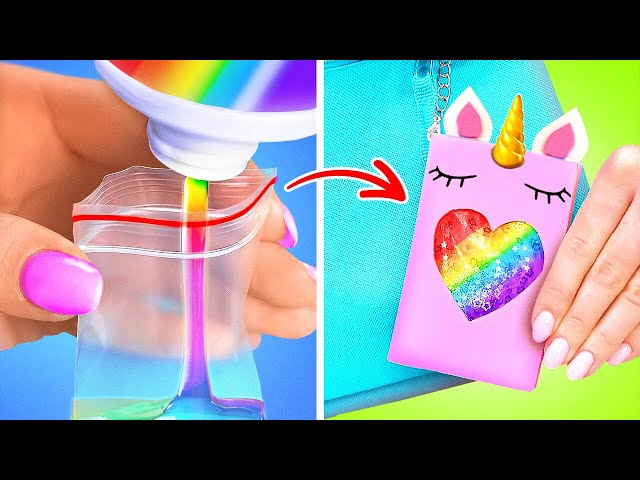 🌈 SUPER RAINBOW CRAFTS 🦄✨ Magical DIY Ideas & Hacks Approved by Unicorns! 🎨💖 By 123 GO!