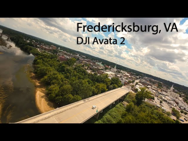 DJI Avata 2 4x3 uncropped. Fredericksburg, VA views.