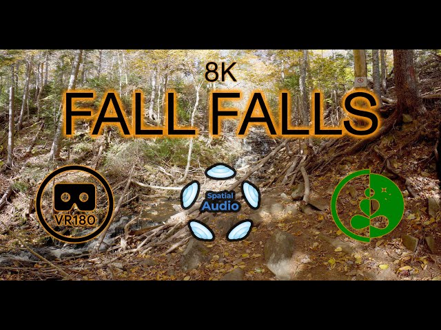 FALL FALLS VR180 – Relaxing Nature Experience with Spatial Audio