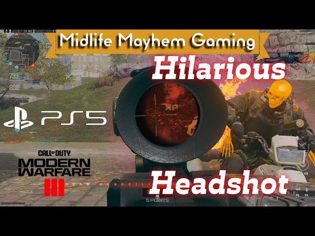 Hilarious MW3 4wheeler Headshot Action!