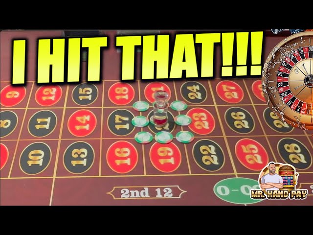 I HIT IT, AGAIN!!! BUY-IN $10,000 ROULETTE TABLE WIN!