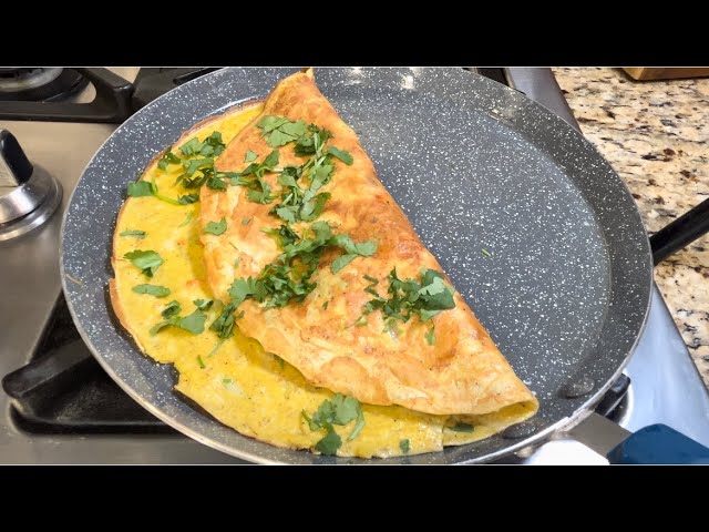 Healthy Breakfast Omelette OATS and some Vegetables Mix