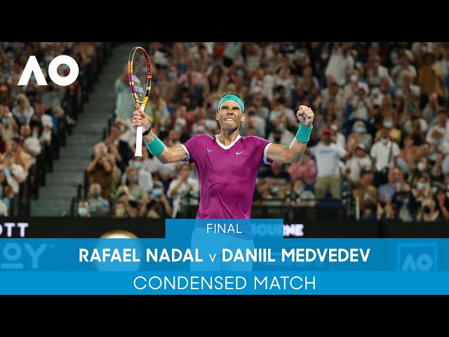 Rafael Nadal v Daniil Medvedev Condensed Match (F) | Australian Open 2022