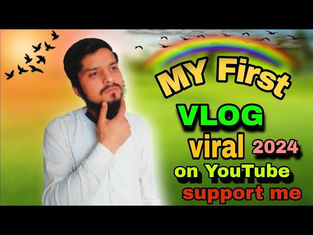 My First Vlog 2024! | Waseem Vlogs | Youngest Village Vlogger | Debut Vlog Today!"