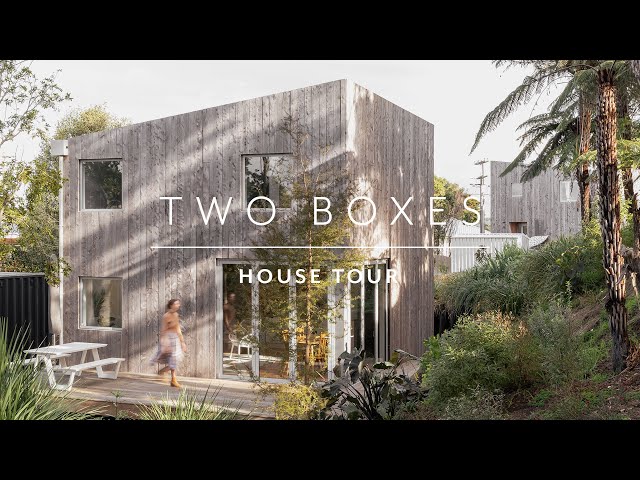 Two Boxes | Simple Sophistication in This Nature-Filled Two-Storey Tiny Home | House Tour